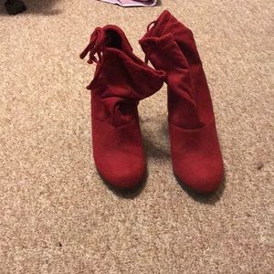 red booties